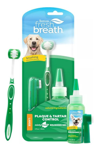 Tropiclean Fresh Breath Oral Care Gell Sabor Menta 59 Ml