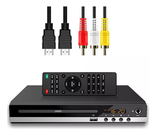 Leitor De Dvd Mini Disc De Portátil Com Saída Hdmi 110v