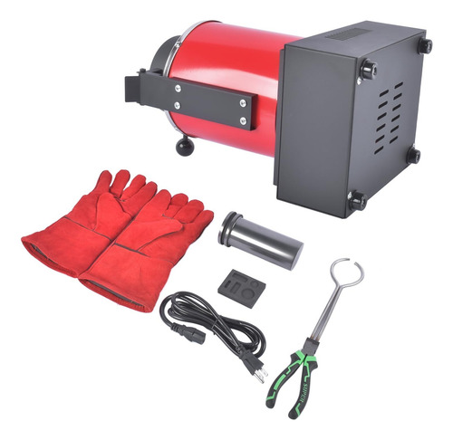 Forno De Fusão De Ouro De 2kg, 1500w, 1150 °c Com Cadinho