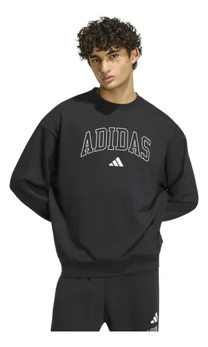 Moletom Masculino Esportivo adidas G Preto Liso