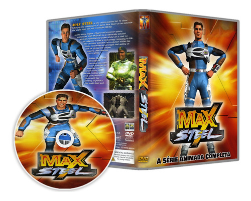 Dvd Max Steel Serie Classica 2000 Completo