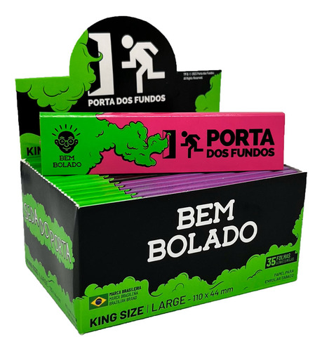 Caixa Seda Bem Bolado Porta Dos Fundos King Size Large C/30