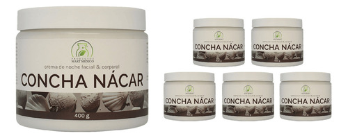  Crema Facial & Corporal De Concha Nácar (400g) 6 Pack