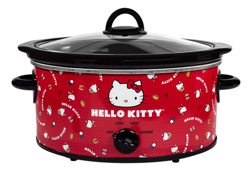Olla De Cocción Lenta De 5 Cuartos Hello Kitty De Uncanny Br