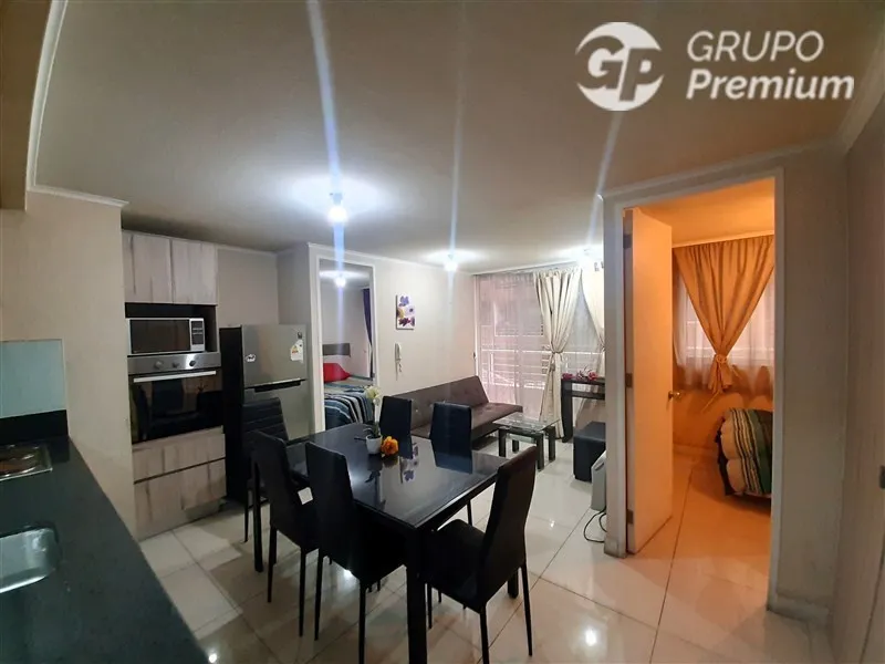 Imagen 3 de 17 de Departamento En Venta De 2 Dorm. En Santiago