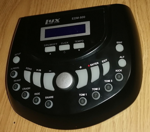 Modulo De Batería Electrónica Lyxjam Edm800 Negro (Usado)