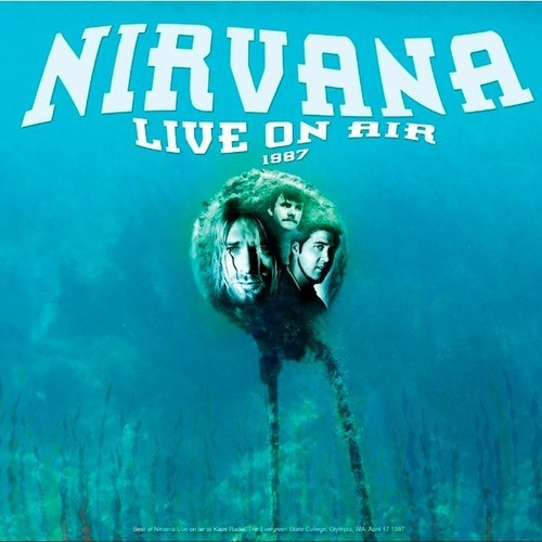 Nirvana - Live On Air 1987- vinilo 2021 producido por Cult Legends
