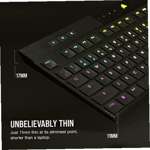 Corsair K100 Air Teclado Mecánico Rgb Inalámbrico Para