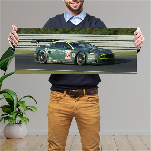 Cuadro 30x80cm Auto 2005 Aston Martin Dbr9 39671 249