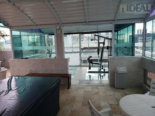 Imagem 6 de 30 de Ótima Cobertura Triplex - Ponta Da Praia A Venda - Ponta Praia - Co0084