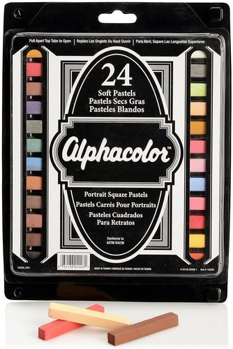 Imagen 1 de 4 de Cuarteto Alphacolor Soft Pastels, Multicultural Retrato Past