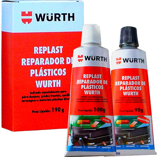 Replast Reparador De Plásticos Wurth - 190g