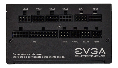 Imagen 5 de 8 de Fuente Gamer Evga Supernova Ga Plus Gold 750w Modular Pc