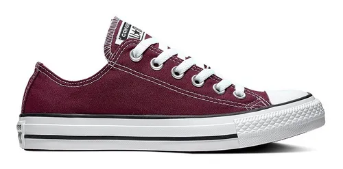 Prueba de Derbeville adherirse Inútil Converse Chuck Taylor All Star Baja Lona Bordo 164726c