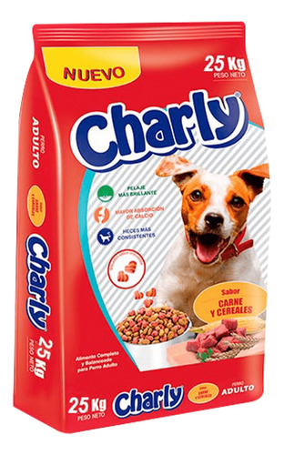 Charly Adulto Carne Y Cereal 25kg | Mdr