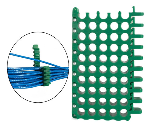 Herramienta Organizadora De Cables, Organizador 5x9 Agujeros