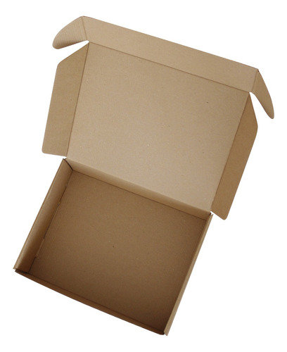 Mailbox 30x30x9.5 Cm Caja De Envíos (3 Negro Y 7 Cafés Gr-1)