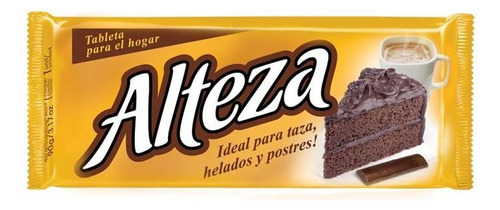 Pack X 3 Unid Choctaza 90 Gr Alteza Chocolates Para Taza