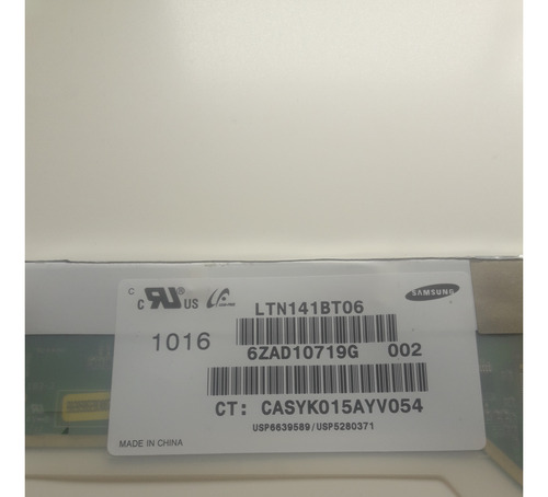 Pantalla Display Hp Compaq 6530b Ltn141bt06 (Usado)