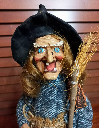 Bruja Halloween Que Baila, Ríe Y Se Encienden Los Ojos (Usado)