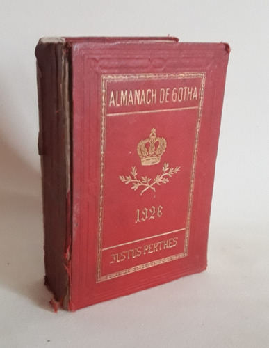 Almanaque De Gotha Edicion De 1926. Muy Bueno