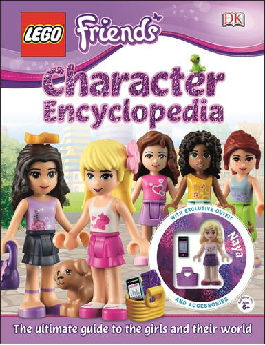 Livro Lego Friends Character Encyclopedia: With Minifigure