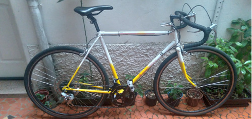 Bicicleta Monark Super 10 Yellow White Aro 27 Speed