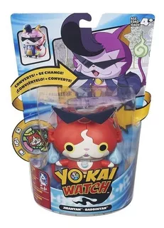 Boneco Jibanyan Conversível 14cm Yo Kai Watch Hasbro