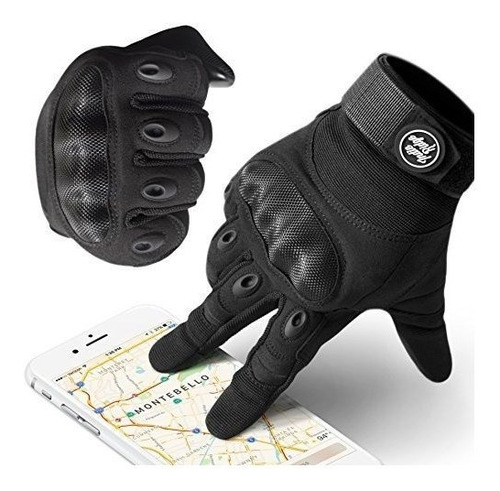 Indie Canto Powersports Guantes Probiker Fibra De Carbono Po