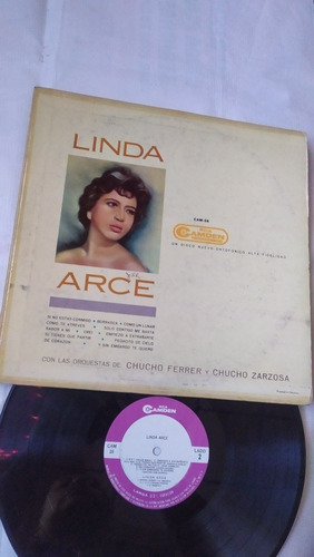 Linda Arce Sí No Estás Conmigo Disco De Vinil Original 
