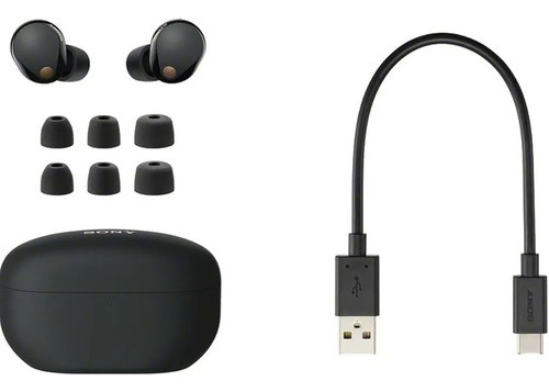 Auriculares intraurales inalámbricos Sony Series WF-1000xM5, negros