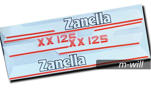 Set Calcos Zanella Xx 125