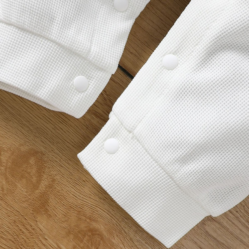 Conjunto De Mameluco De Algodón Bebé Con Estampado De Osito