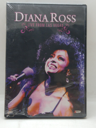 Diana Ross Live From Las Vegas Dvd Nuevo