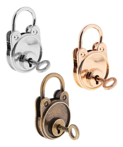 2 Set De 2 Cerraduras En Forma De Oso Pequeño Para 2 Piezas