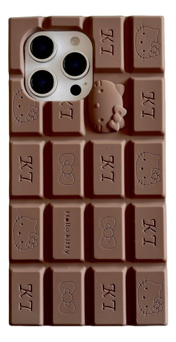 Funda Dibujos Animados Chocolate Pequeño Silicona Phone Case