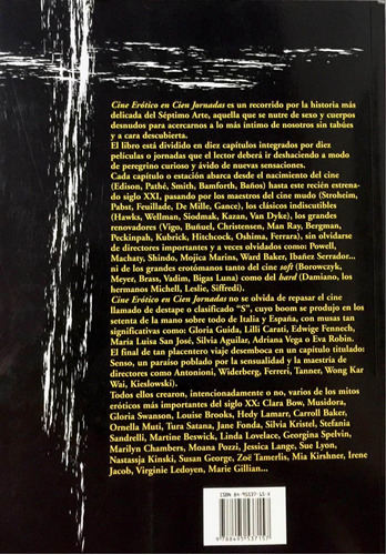 Cine Erotico En 100 Jornadas: Cine Erótico, De Miguel Angel Barroso.. Serie Cine, Vol. 1. Editorial Jaguar, Tapa Blanda, Edición Na En Español, 2014