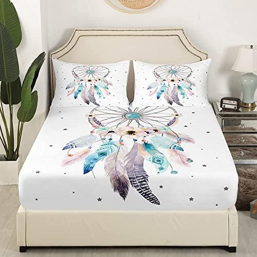 Juego De Sábanas Atrapasueños Para Cama Individual, Estilo B