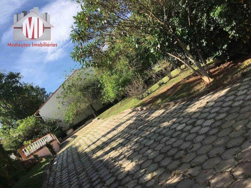 Linda Chácara Com 4 Dormitórios, Pomar, Piscina, Internet Fibra Óptica, À Venda, 3300 M² Por R$ 800.000 - Zona Rural - Pinhalzinho/sp - Ch0912
