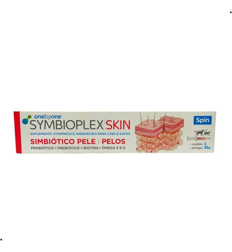 Symbioplex Skin Suplemento Pele E Pêlos 30g