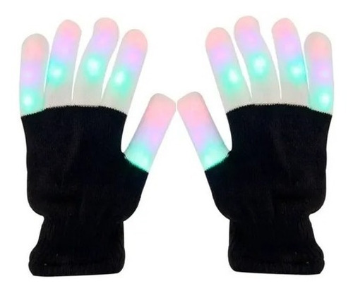 Guantes Tiktok Luces Colores Luz Rgb Guantes Reels Led Video