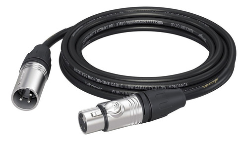 Behringer Gmc-600 Cable Para Micrófono Xlr 6 Metros
