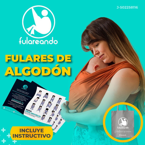 Fular Portabebé De Algodón | Fulareando