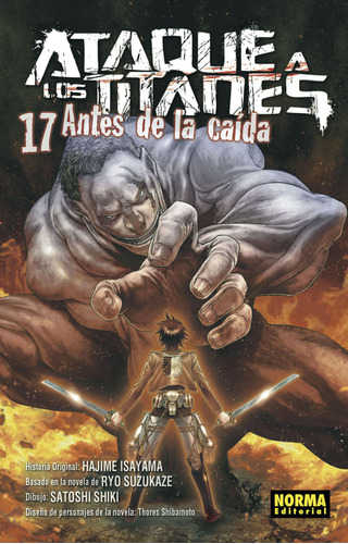 Libro Ataque A Los Titanes Antes De La Caã­da 17 - Varios...