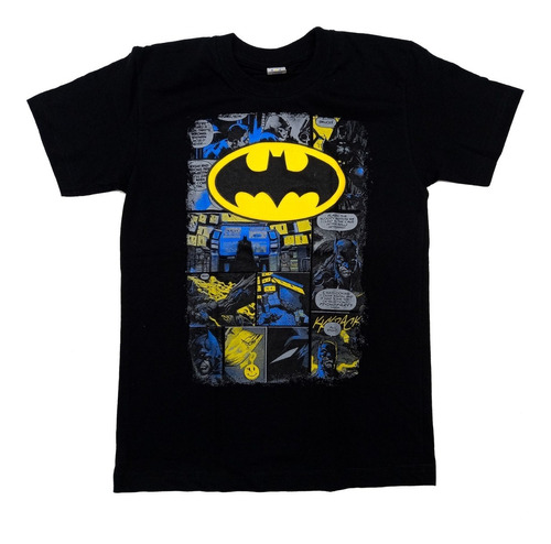Camisetas Estampadas Niño Comics Batman Dc