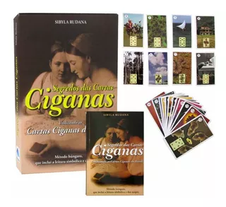 Baralho Segredo Das Cartas Ciganas 36 Cartas C/ Naipes