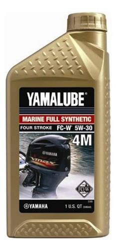 Aceite Nautico Yamaha Yamalube 4m 5w30 100% Sintetico X Lt