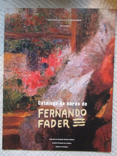 Museo Emiliano Guiñazú - Catálogo De Obras De Fernando Fader