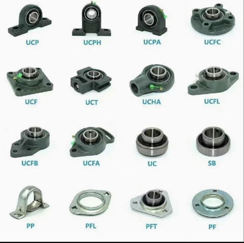 Soporte Autocentrante Con Ruleman Para Eje De 40mm Ucf 208