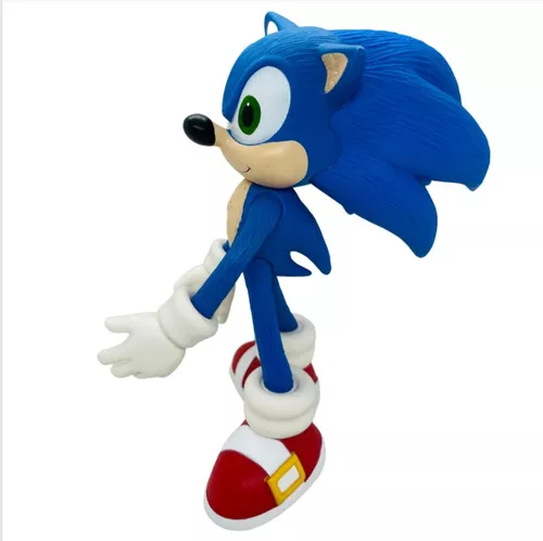Boneco Sonic 28cm Filme 2020 Articulado Sega Coleção Caixa com o Melhor  Preço é no Zoom